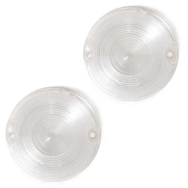eClassics 1955-1957 Chevrolet Truck Parking Light Lens Clear Pair