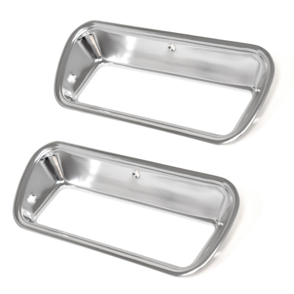 eClassics 1962-1966 Chevrolet C10 Pickup Truck Parking Light Bezel PAIR