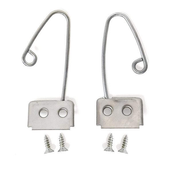 ACP FM-BC012A 1968 Ford Custom Seat Belt Shoulder Harness Retainer Clip Pair