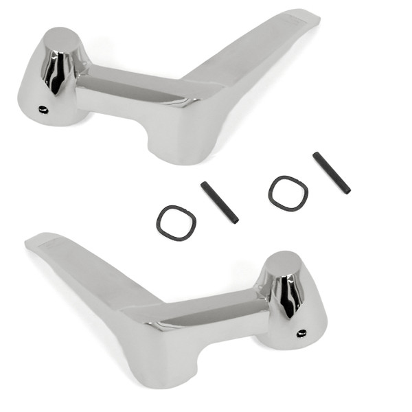 eClassics 1961-1964 Ford Econoline Van Vent Window Handle Non-Locking Pair