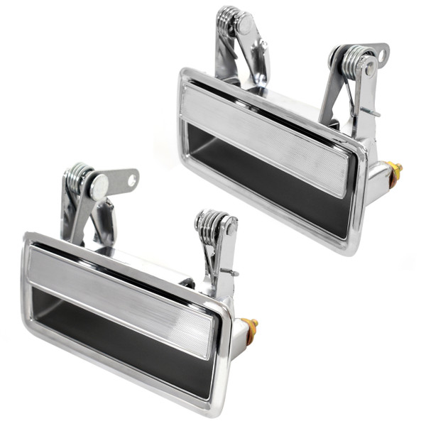eClassics 1971-1972 Mercury Marquis Outside Door Handle Chrome Pair