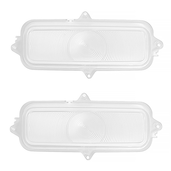 eClassics 1966 GMC 1500 Truck Parking Light Lens Clear Pair