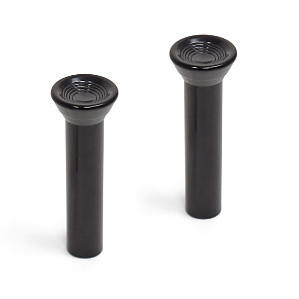 eClassics 1967-1974 Chevrolet K10 Pickup Truck Door Lock Knob Black Pair