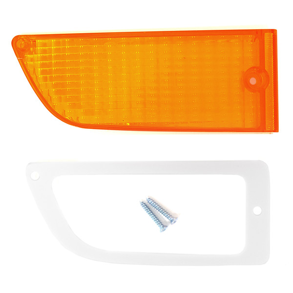 eClassics 1971-1972 Ford Mustang Parking Light Lens Kit Passenger Side