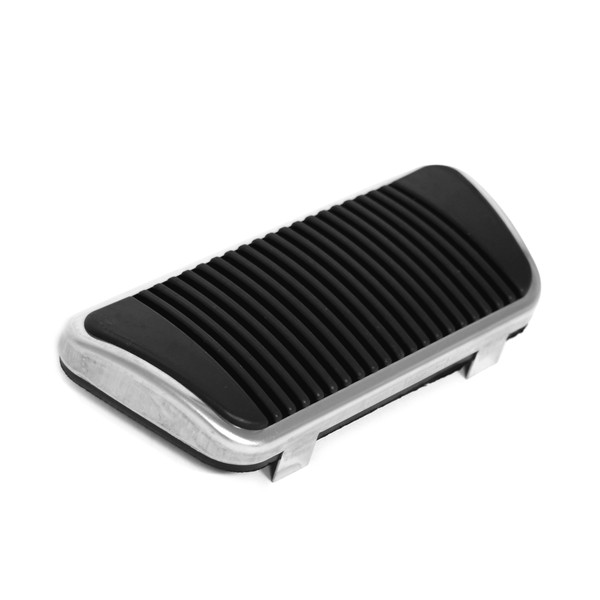 eClassics 1967 Mercury Cougar Brake Pedal Pad Drum Auto With Stainless Steel Trim