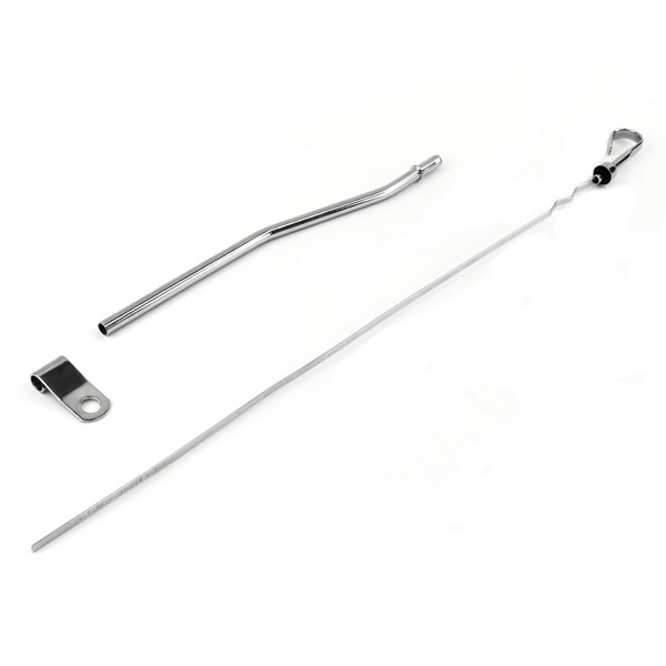 eClassics 1968-1970 Ford Torino Oil Dipstick With Tube & Adjustable Bracket Small Block 20 1/4"