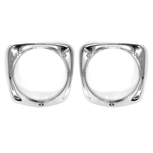 eClassics 1961-1966 Ford F-100 Headlight Door Polished Aluminum Pair