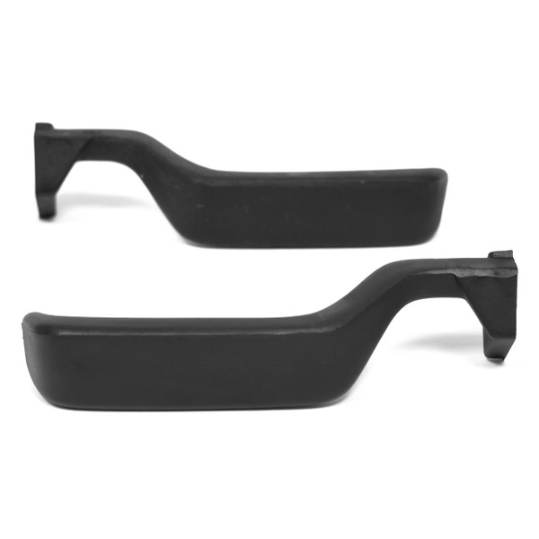 eClassics 1987-1996 Ford Bronco Inside Door Handle, Black Plastic Pair