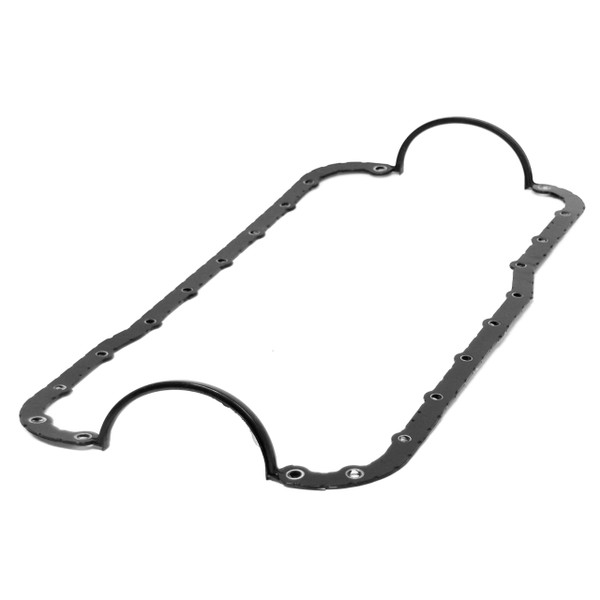 eClassics 1988-1996 Ford E-150 Econoline Van Oil Pan Gasket For 221/260/289/302/5.0L One-Piece Rubber With Metal Core