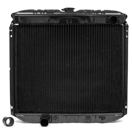 Mustang Radiator Copper ACP FM-ER005 1969-1970 Ford Mustang Maxcore 3-Row Copper/Brass Radiator ...