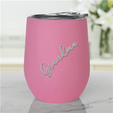 Personalized Tumbler for a Stylish Grandma - Pink