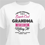 Personalized T-Shirt for a "Super Cool" Grandma