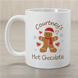 Personalized "Grandchild's Hot Chocolate" Mug.