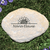 Personalized "Sunflower" Garden Stone for Grandma