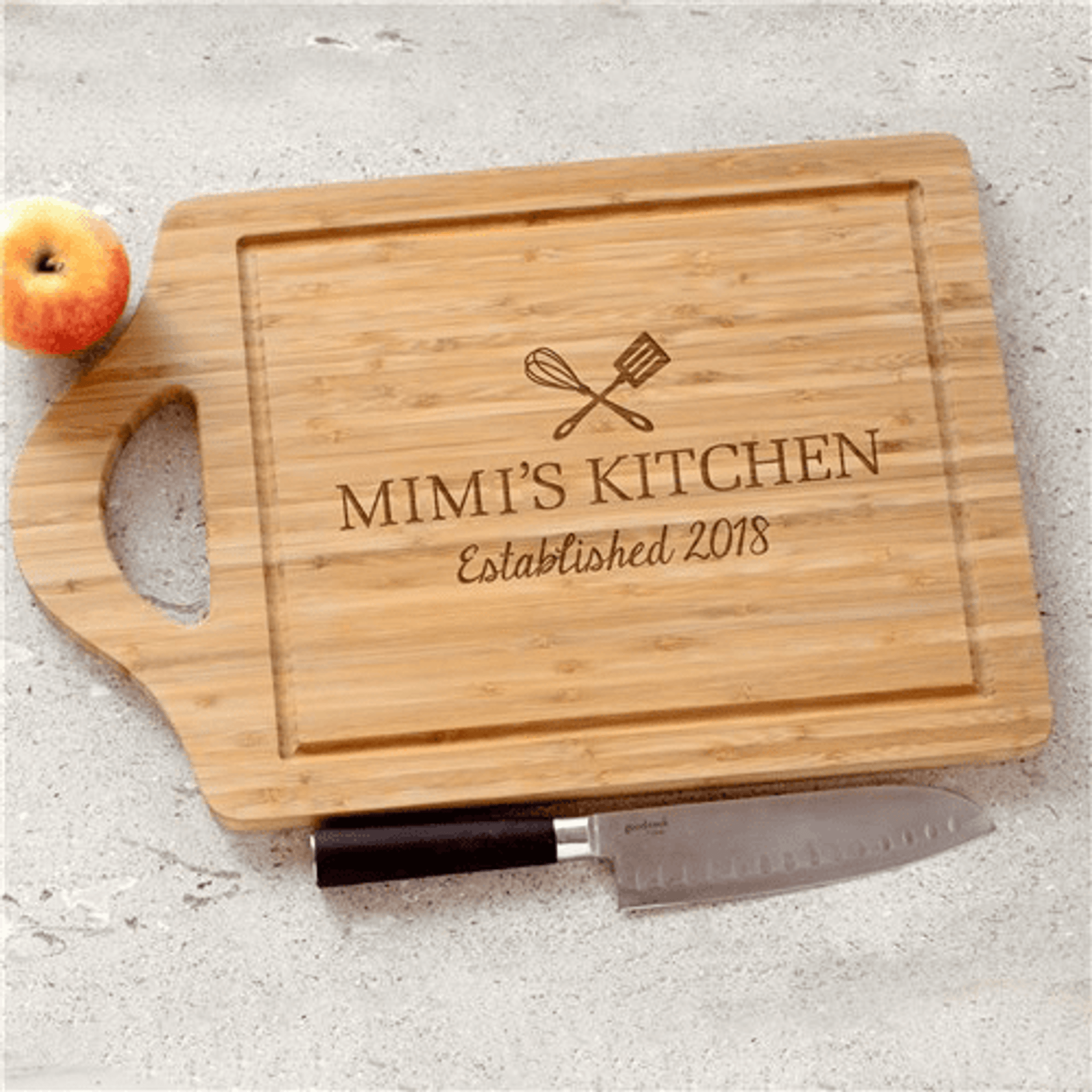 Mimi's Kitchen Engraved Cutting Board