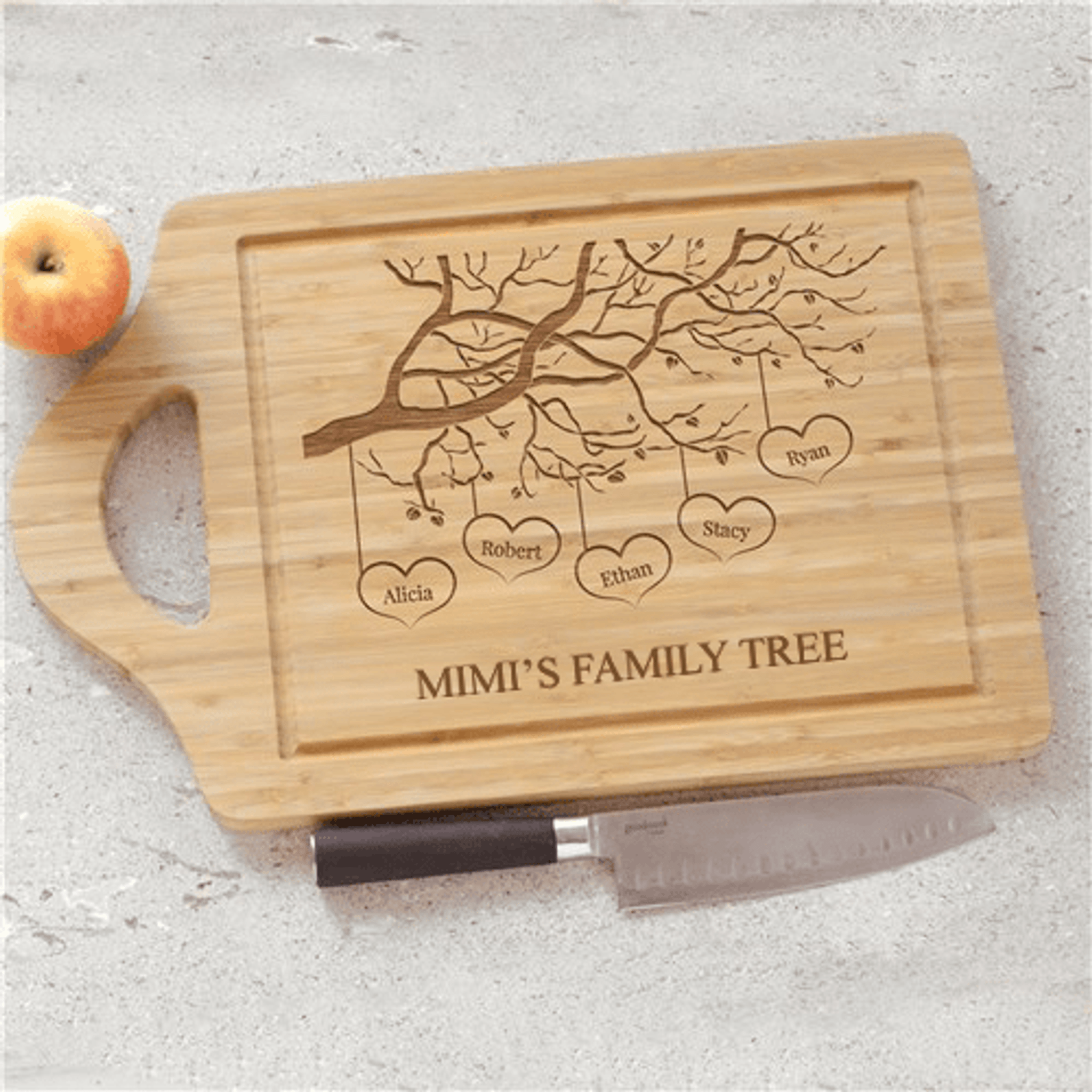 Personalized Cutting Boards  Engraved Wood Cutting Boards - Forest Decor