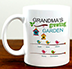 Personalized Growing Garden Mug for Grandma