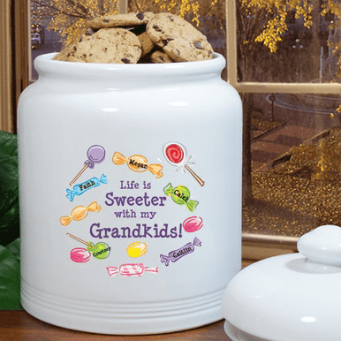 Fingerhut Family Love Is Sweet Personalized Cookie Jar