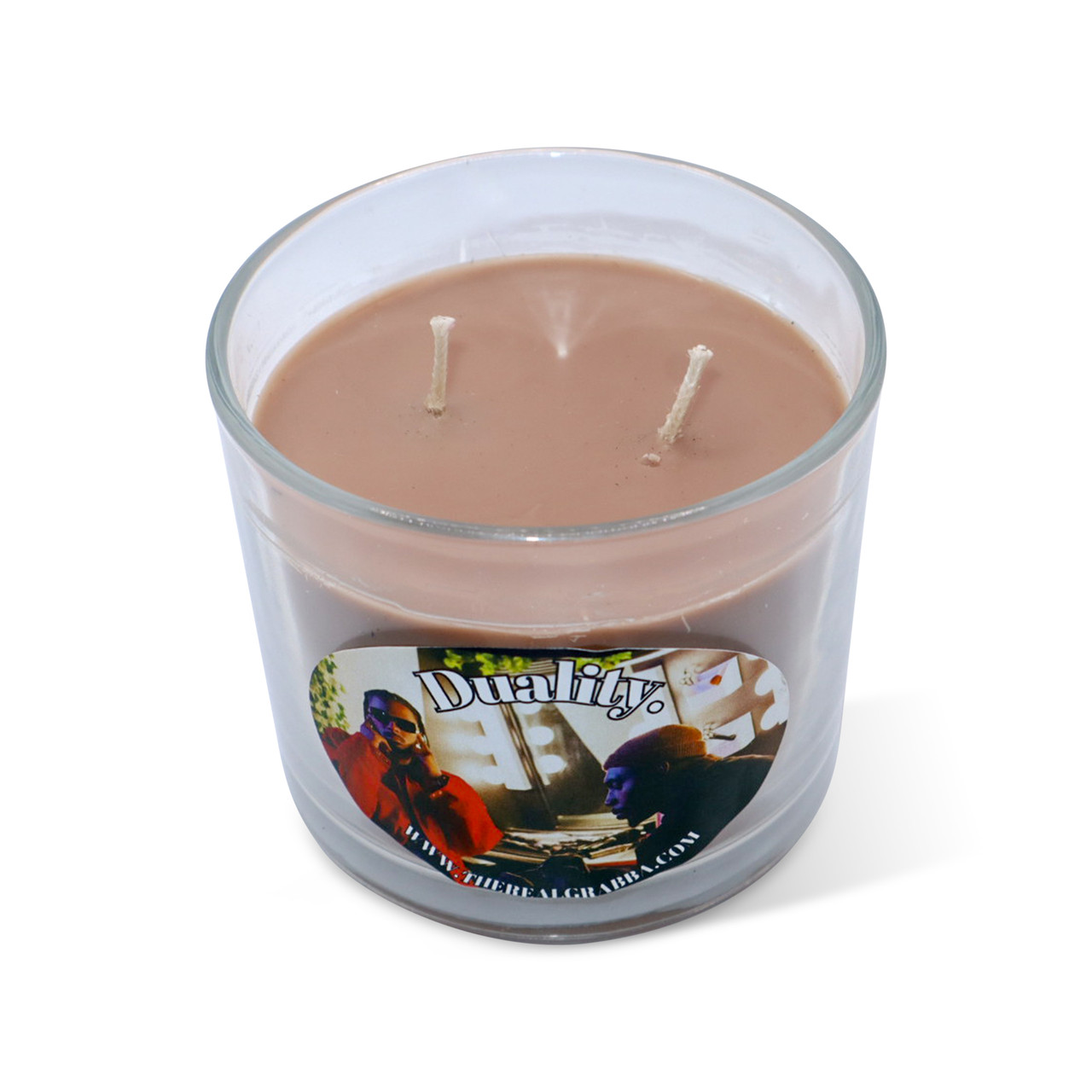 The "DUALITY" Smokers Candle Tobacco & Sandalwood 10oz