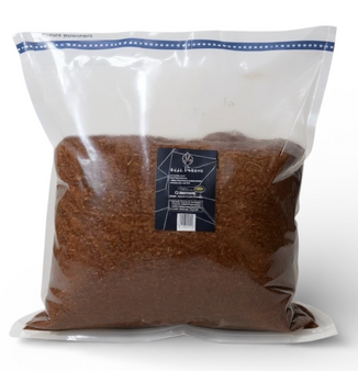 An all-natural blend of dried and crushed dark fronto leaves. Each bag contains approx 2200 - 2250 grams of crushed grabba in a resealable air-tight bag.