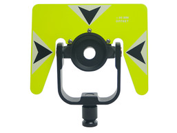Sokkia Tilting Prism Holder with Target (Flo Yellow)