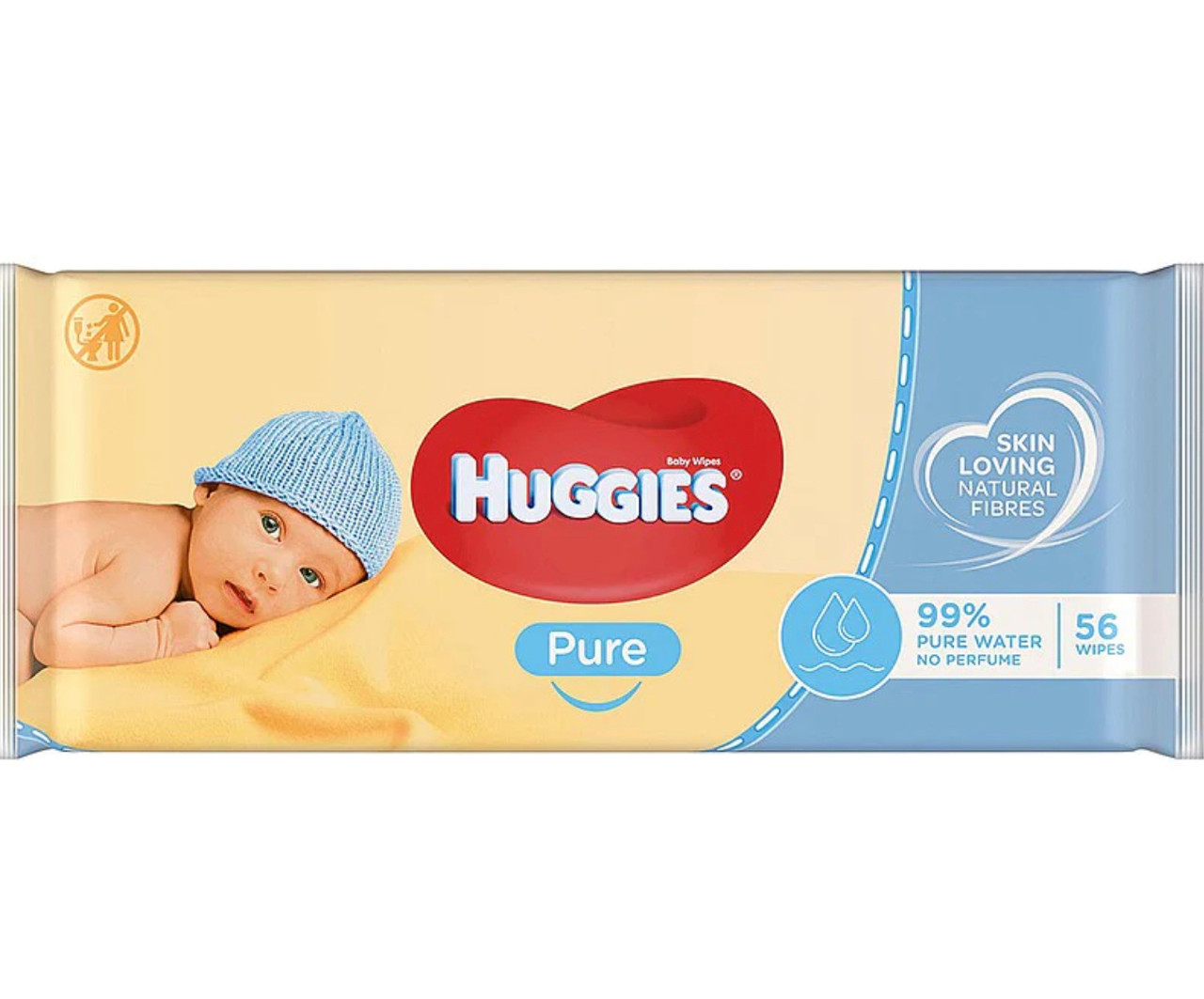 Huggies Baby Wipes, 56 cout