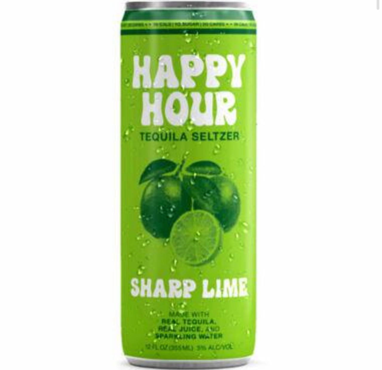 Happy Hour Tequila Seltzer 4 pk 12 oz. Can