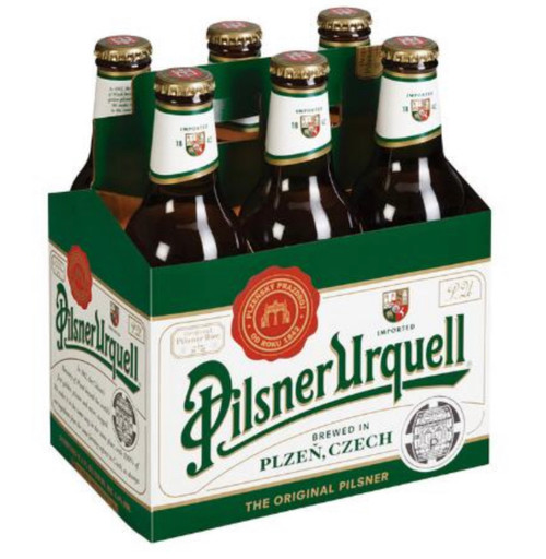 Plisner Urquell 6pk-12 oz Bottle