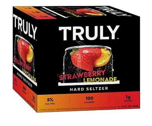 Truly Strawberry Lemonade 6pk-12oz Can