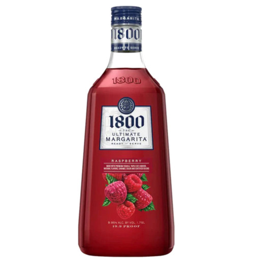 1800 Ultimate Raspberry Margarita RTD 1.75 Liter