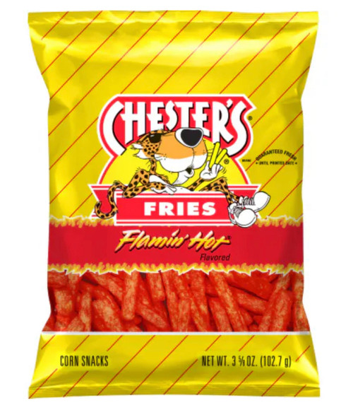 Chester's Fries Flamin Hot 3oz Bag