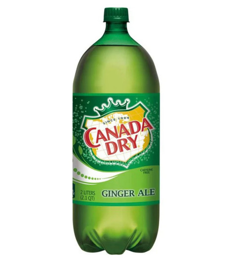 Canada Dry Ginger Ale 2 Liter Bottle