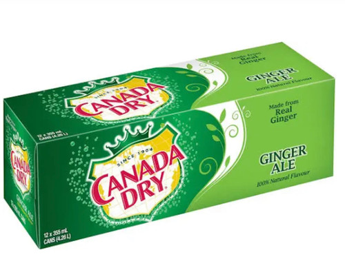 Canada Dry Ginger Ale 12pk-12oz Can