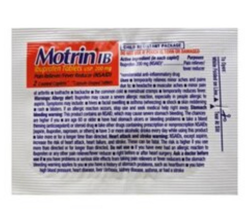 Motrin Tablet 2 ct