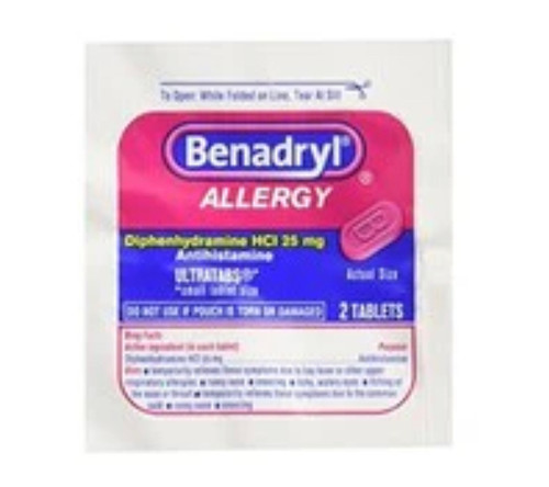 Benadryl Allergy Tablet 2 ct