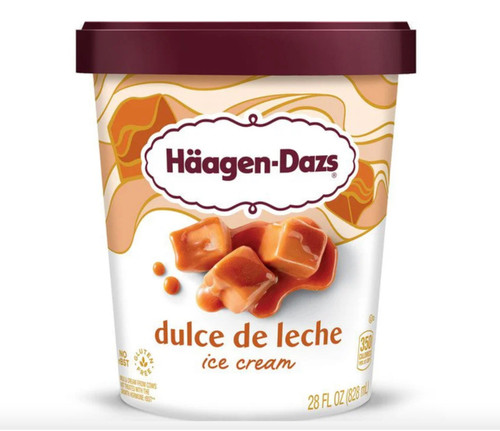 Haagen Dazs Dulce De Leche  14 oz