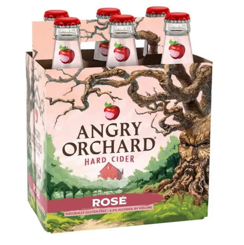 Angry Orchard Cider Rose 6pk- 12 oz Bottle