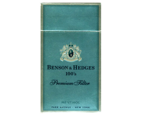Benson & Hedges  Menthol Premium 100's