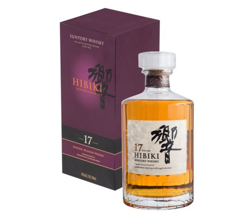 Suntory Hibiki Japanese Whiskey 17 Year , 750 ml