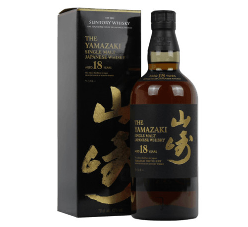 Suntory Yamazaki Single Malt Japanese Whiskey 18 Year,  750 ml