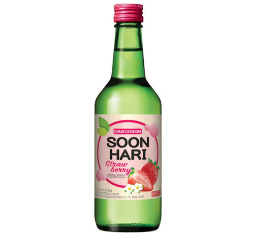 Soon Hari Strawberry Soju  375 ml