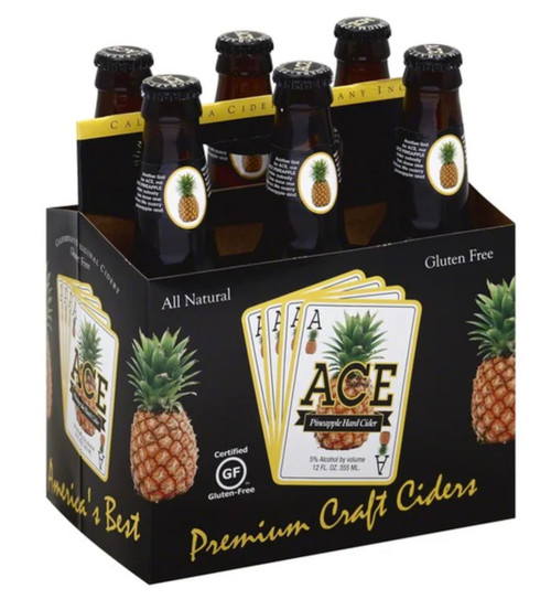 Ace Space California Pineapple Craft Cider 6pk-12oz Bottle