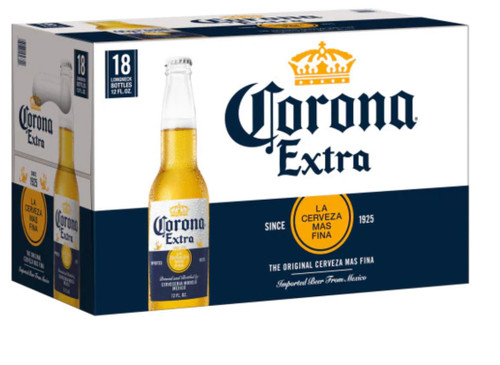 Corona Extra 18 pk-12 oz Bottle