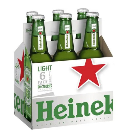 Heineken Light 6pk-12oz Bottle