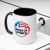 BOA/MfA Logo Two-Tone Coffee 15oz Mugs