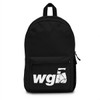 WGI Logo Black Backpack