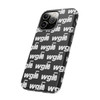 WGI Logo Black Phone Case