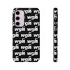 WGI Logo Black Phone Case