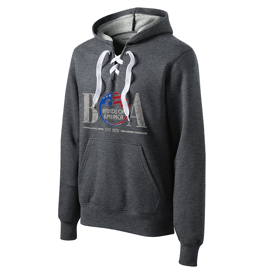 BOA Lace-Up Hoodie