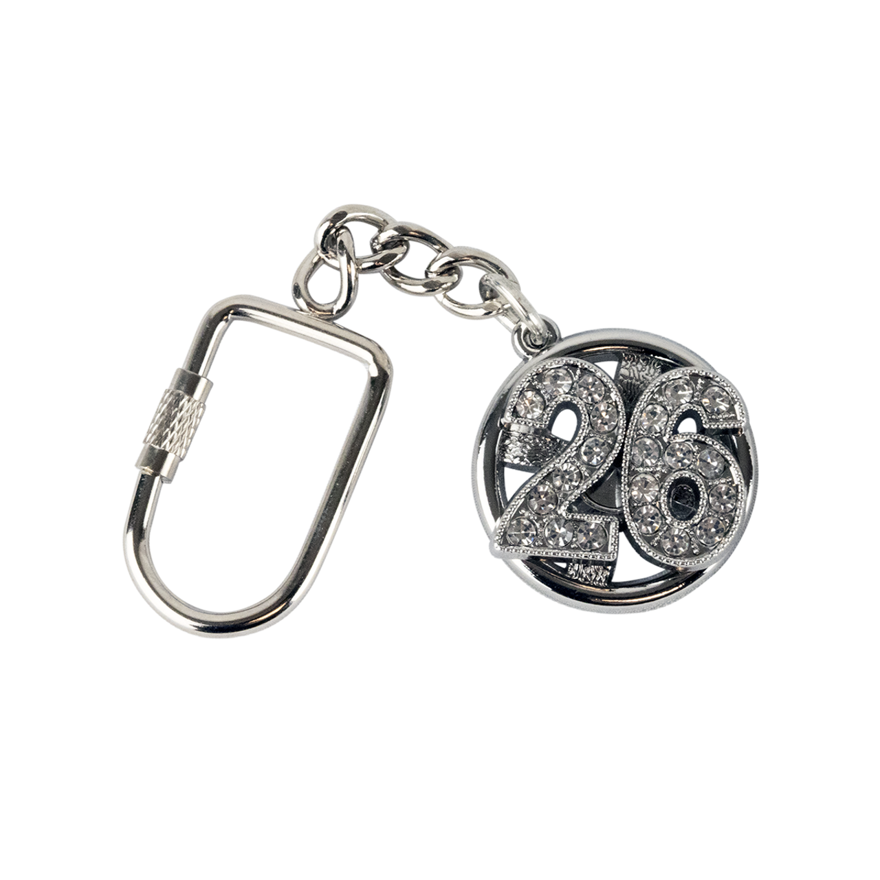 Class of 2026 Bling/Spinner Key Chain - PepWear Online Store